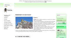 Desktop Screenshot of comune.sestola.mo.it